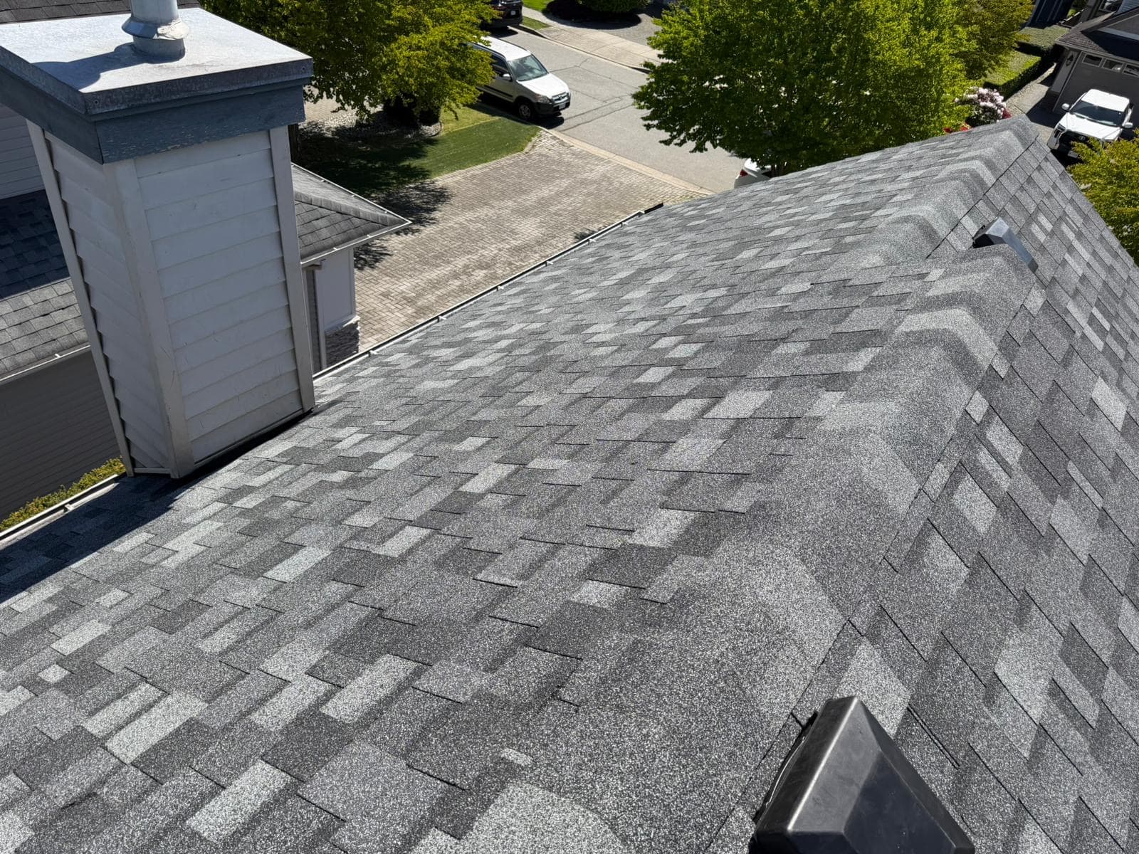 Completed IKO Dynasty Summit Grey Shingles